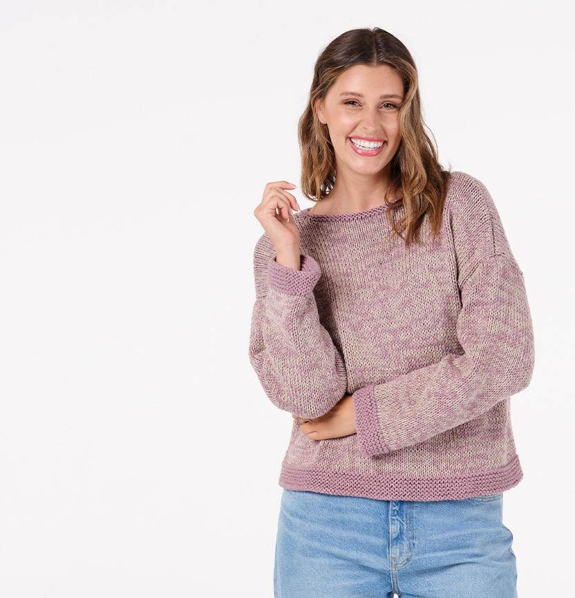 Organic Cotton Double Knit Jumper Project