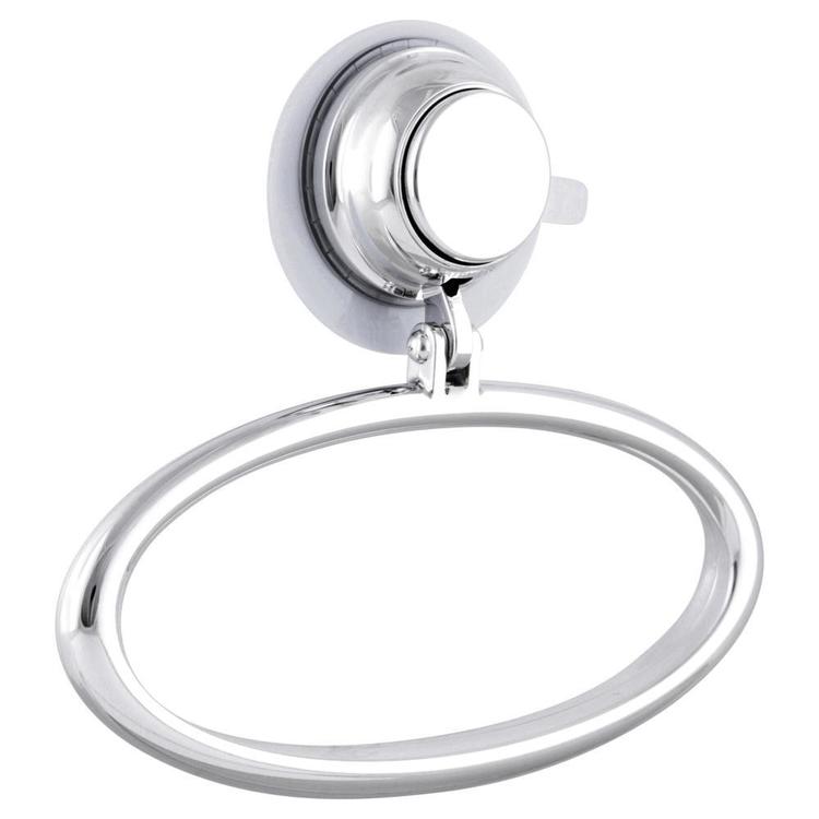 Suction Pad Robe or Towel Hook in Chrome