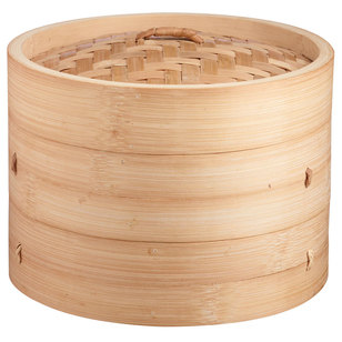 D.Line Bamboo Steamer 3 Piece Natural