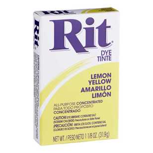 Rit Dye Powder Lemon Yellow