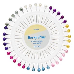 Birch Berry Pins Rose Multicoloured