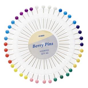 Birch Berry Pins Rose Multicoloured