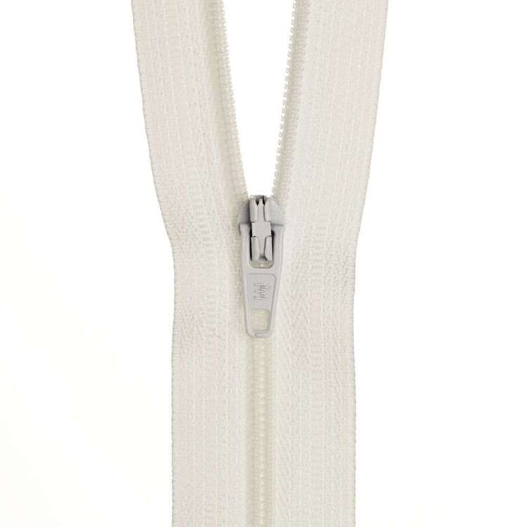 Zipper - White Regular Zipper