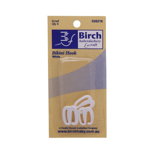 Birch Bikini Hooks Clear