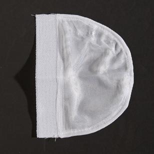 Birch Iron-On Repair Pocket White