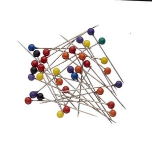 Birch Colour Head Pins Multicoloured 0.65 mm
