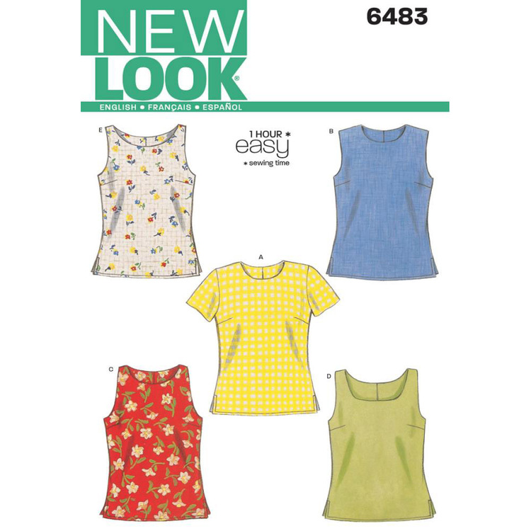 New Look Pattern 6483 Women's Top