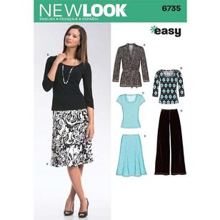New Look Pattern 6735 Women's Coordinates  10 - 22