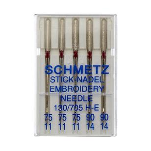Schmetz Embroidery Needles Silver 75 / 90