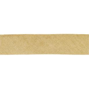 Birch Iron-On Hemming Bias Tape Fawn 20 mm