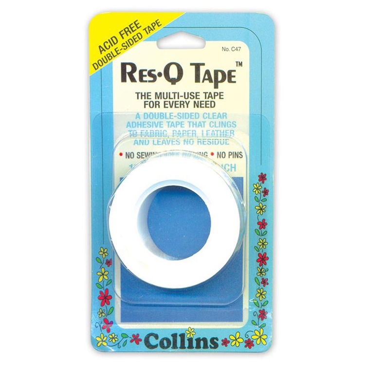 Double Sided Clear Fabric Adhesive Clothing Tape With Dispenser (1) –  Rosemarie Collections