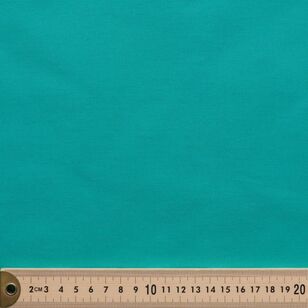 Plain 112 cm Broadcloth Fabric Aqua Green 112 cm