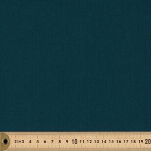 Plain 112 cm Broadcloth Fabric Deep Teal 112 cm