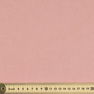 Plain 112 cm Broadcloth Fabric Dusty Pink