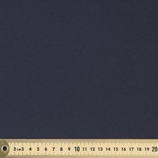 Plain 148 cm Panama Suiting Fabric Navy 148 cm