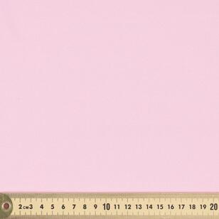 Plain 148 cm Panama Suiting Fabric Pale Pink 148 cm