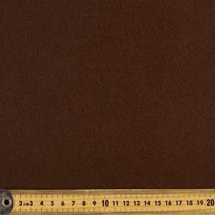 Plain 90 cm Polyester Felt Fabric Dark Brown 90 cm