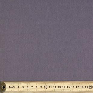Plain 112 cm Cotton Drill Fabric Grey