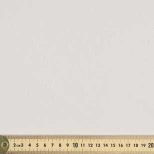 Plain 112 cm Cotton Drill Fabric Light Grey