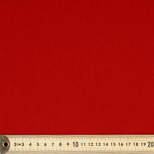 Plain 112 cm Cotton Drill Fabric Red