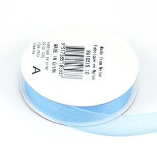 Celebrate 12 mm Organza Ribbon Blue 12 mm x 6 m