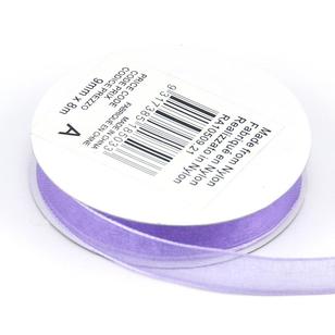 Celebrate 9 mm Organza Ribbon Lilac 9 mm x 8 m