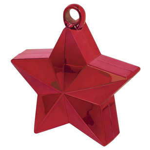 Amscan Electro Star Balloon Weight Red