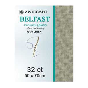 Belfast 100% Linen 32 Count Fat Quarter Raw Linen