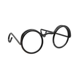 Arbee Round Eye Glasses Black 8.5 cm
