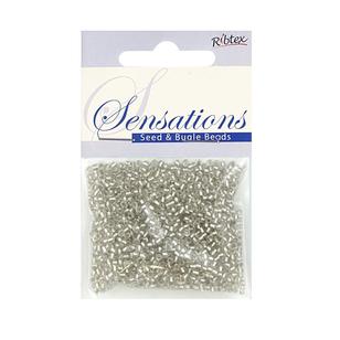 Ribtex Sensations Small Seed Bead Silver 1.8 mm