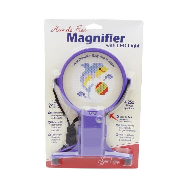 Hands Free Craft Magnifying Glass with Light