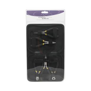 Crafters Choice Pliers Set Black