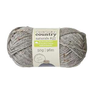 Cleckheaton Country Naturals 8 Ply 50 g 2000 Silver 50 g