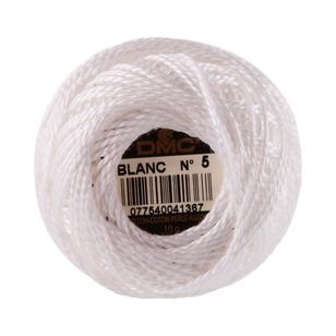 DMC Perle Cotton Thread White