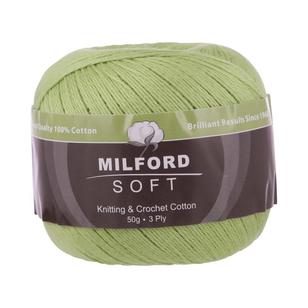 Milford Soft 3 Ply Yarn 50 g Lime Green 50 g