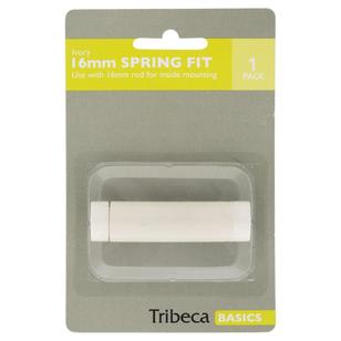 Tribeca 16 mm Conduit Spring Fit Ivory 16 mm