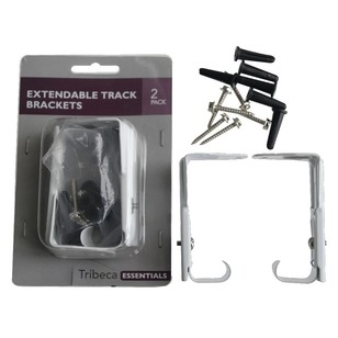 Tribeca Parnell Extendable Track Bracket White