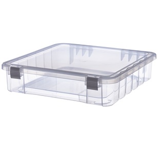 Francheville Storage Box With Dividers & Handle Natural