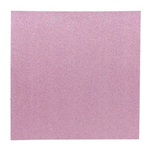 Bella! Glitz Glitter Cardstock Blush 30 x 30 cm