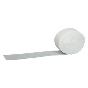 Amscan Crepe Streamers White