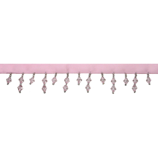 Simplicity Beaded Ribbon Soft Pink 29 mm