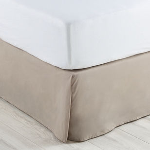 KOO 250 Thread Count Valance Taupe King Single