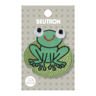 Beutron Frog Iron On Motif Shiney Frog