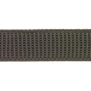 Birch Ribbed Elastic Sold By The Metre Black