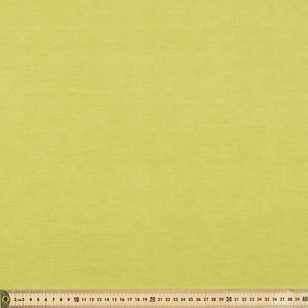 Plain 112 cm Cotton Linen Fabric Chartreuse