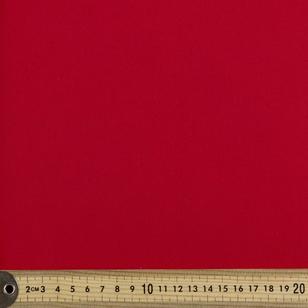 Plain 147 cm ITY Knit Jersey Fabric Red 147 cm