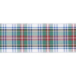 Berisfords Tartan Ribbon # 3 Multicoloured