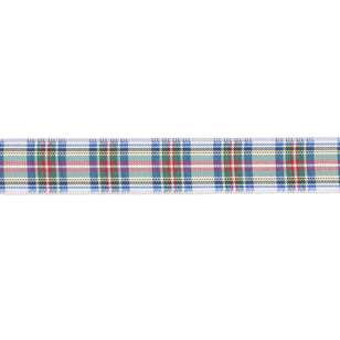 Berisfords Tartan Ribbon # 3 Multicoloured