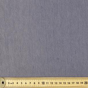 Deluxe Ponte Double Knit 147 cm Fabric Charcoal