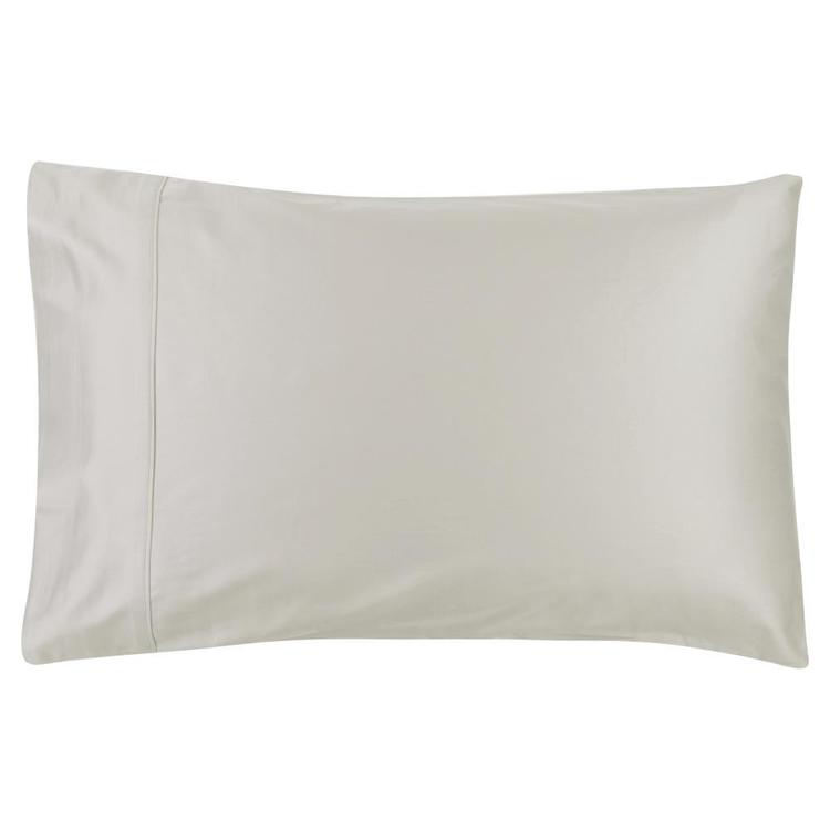 KOO 300 Thread Count Cotton Standard Pillowcase Silver